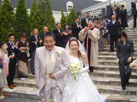 ならちゃん結婚式の写真